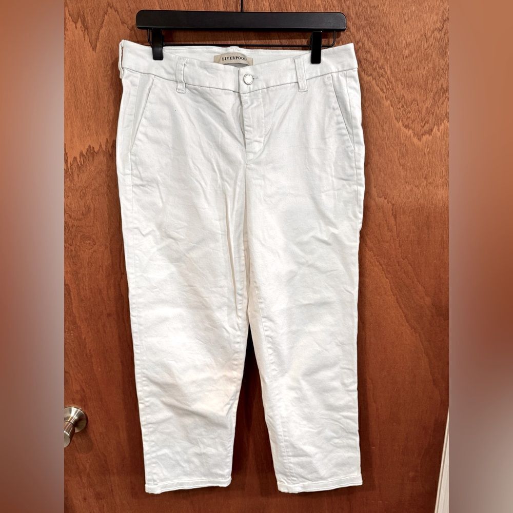 Liverpool White Jeans Size S 8/29